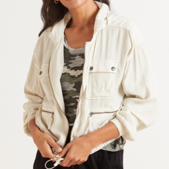 Evereve Jackets & Coats Marrakech Ellie Utility Bomber Jacket